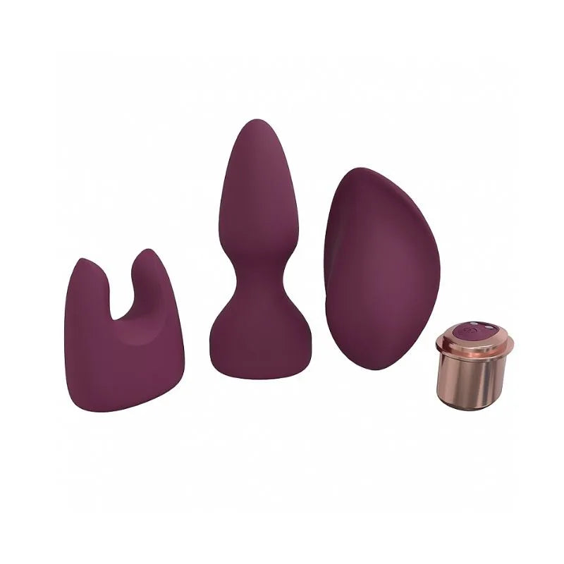 Kit vibrante loveline de Ouch - Anillo para pene con vibracion y electro estimulacion - Sexshop Dominame.cl - LOVU018BUR