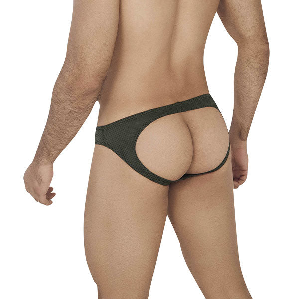 Kroma Jockstrap - Verde Oliva - Lenceria masculina - ropa interior hombre - calzoncillo - suspensorio