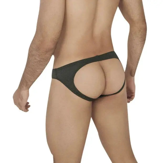 Kroma Jockstrap - Verde Oliva - Lenceria masculina - ropa interior hombre - calzoncillo - suspensorio