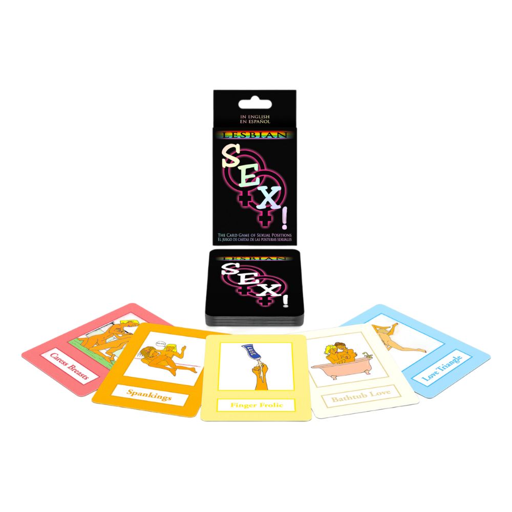 LESBIAN Juego De Cartas de Kheper Games - Juegos Eroticos de Mesa - Material ludico para incentivar el placer y la chispa en pareja - sex shop