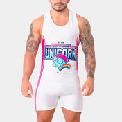 LUCHADOR UNICORNIO - traje de luchador - bodie de cuerpo completo masculino - body hombre