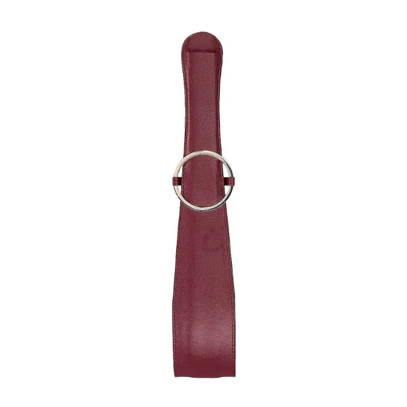 Latigo tipo Cinturon Halo - Burgundy de Ouch! - Belt Flogger - Bondage - Sexshop Dominame.cl - OU591BUR 