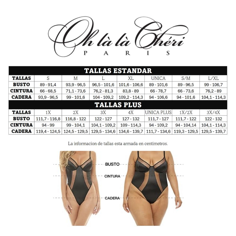 Lencerias Femeninas Oh la la Cheri - lenceria para mujer - ropa sexy - bodys