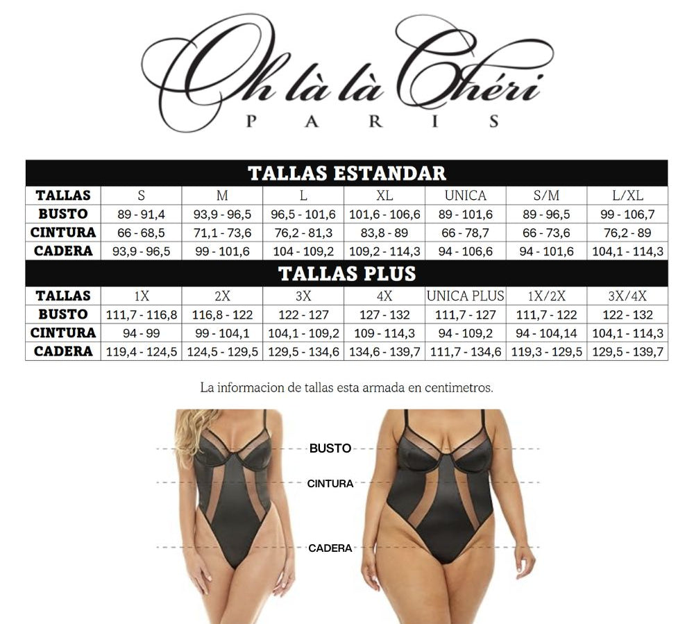 Lencerias Femeninas Oh la la Cheri - lenceria para mujer - ropa sexy - bodys