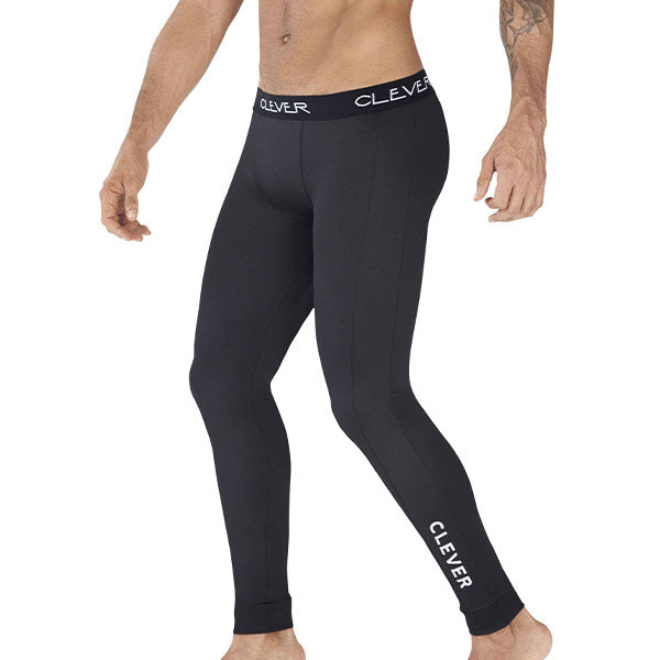 Licra Visual Long - Negro - Ropa interior deportiva - primera capa hombre - calzas para hombre