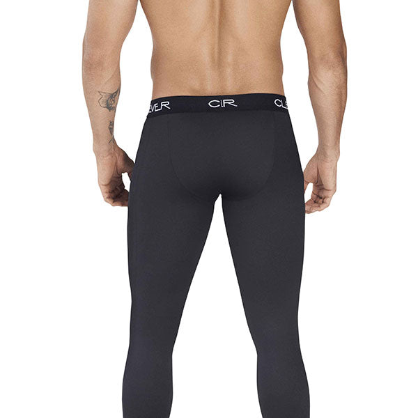 Licra Visual Long - Negro - Ropa interior deportiva - primera capa hombre - calzas para hombre