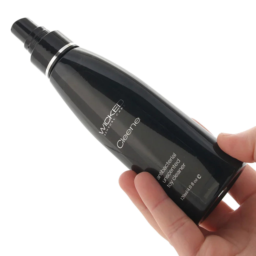limpiador de juguete - desinfectante - spray limpiador - higiene de juguetes sexuales - juguetes intimos - como limpiar mis juguetes - limpiador de dildo - limpiador de vibrador - wicked - wicked sensual care - dominame - santiago de chile - sexshop - kit de limpieza - cuidado de juguetes
