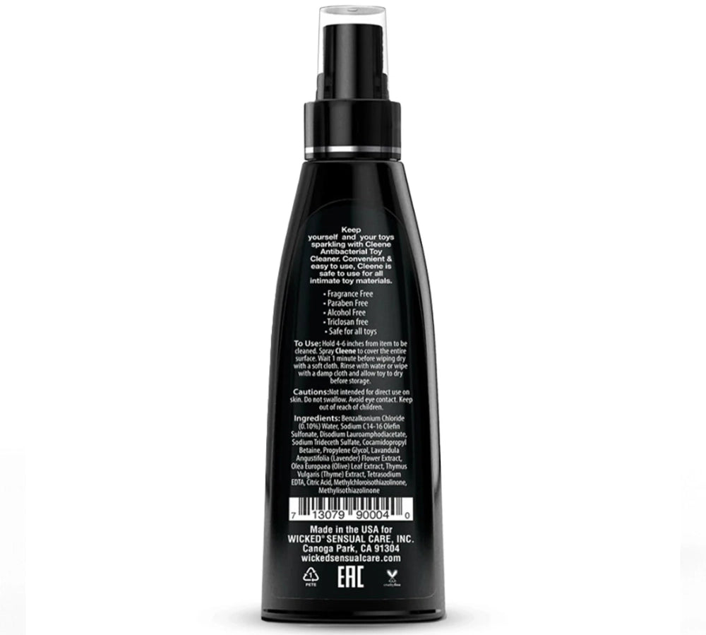 limpiador de juguete - desinfectante - spray limpiador - higiene de juguetes sexuales - juguetes intimos - como limpiar mis juguetes - limpiador de dildo - limpiador de vibrador - wicked - wicked sensual care - dominame - santiago de chile - sexshop - kit de limpieza - cuidado de juguetes