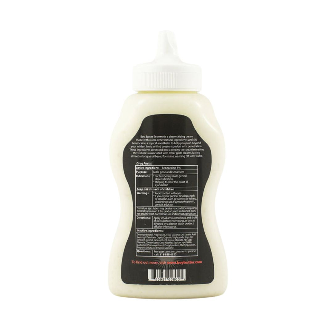 Lubricante Desensibilizante Boy Butter Extreme 266 ML. - Tienda Erotica Dominame.cl Sex shop