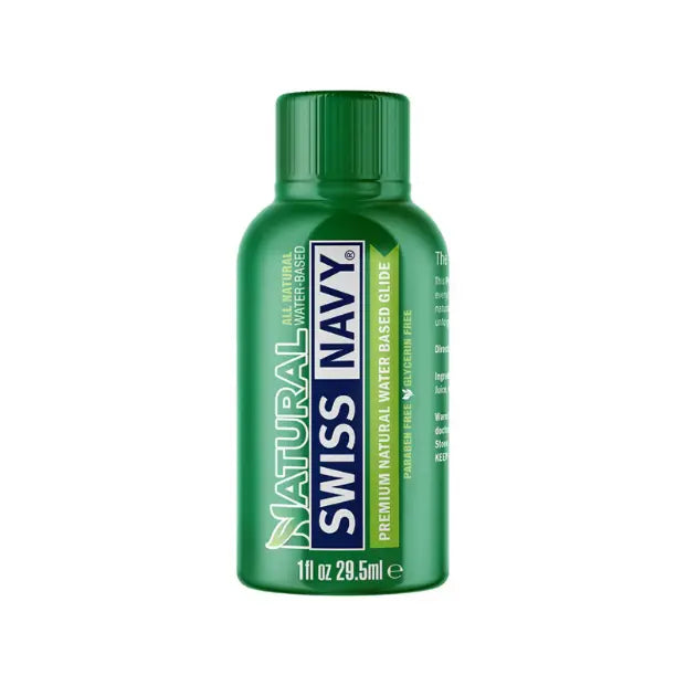 Lubricante natural - para pieles sensibles - textura sedosa - hipoalergenico - Libre de alergias - libre de glicerina - libre de parabenos - pieles delicadas - pieles sensibles - swiss navy - nueva version - sexshop - dominame
