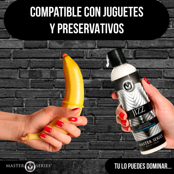 Lubricante Textura Semen Realista Jizz 236 ml - Lubricante comestible
 - Sex shop
