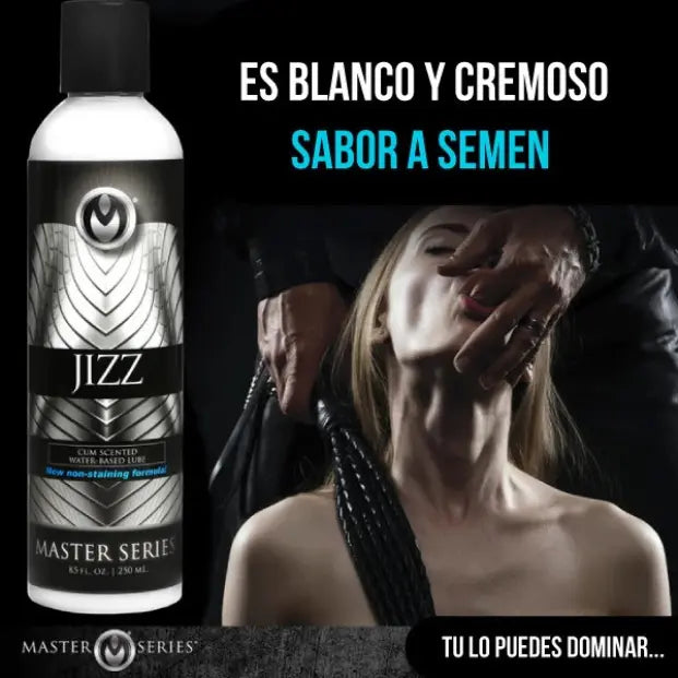 Lubricante Textura Semen Realista Jizz 236 ml - Lubricante con sensación natural - Sex shop