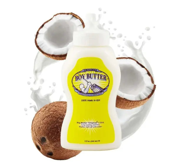 Lubricante a Base de Aceite - Boy Butter Original 266 ml. - Lubricantes Íntimos de Calidad Dominame.cl
