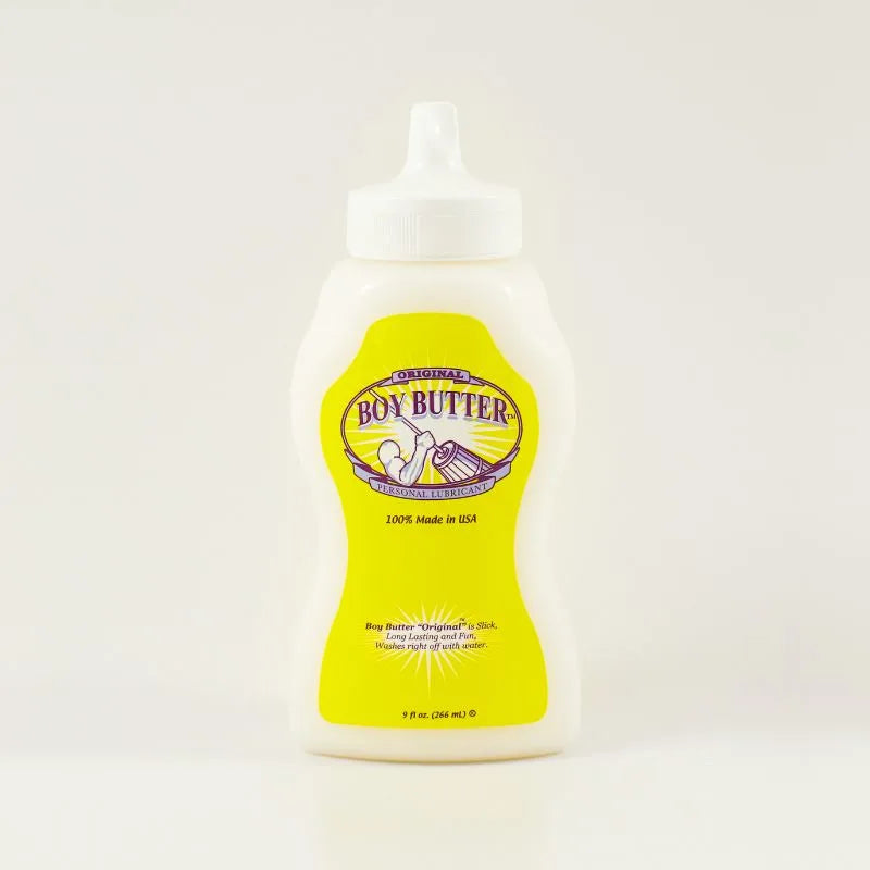 Lubricante a Base de Aceite de coco  - Original 266 ml - Lubricantes marca Boy Butter -  Lubricante anal - Sexshop