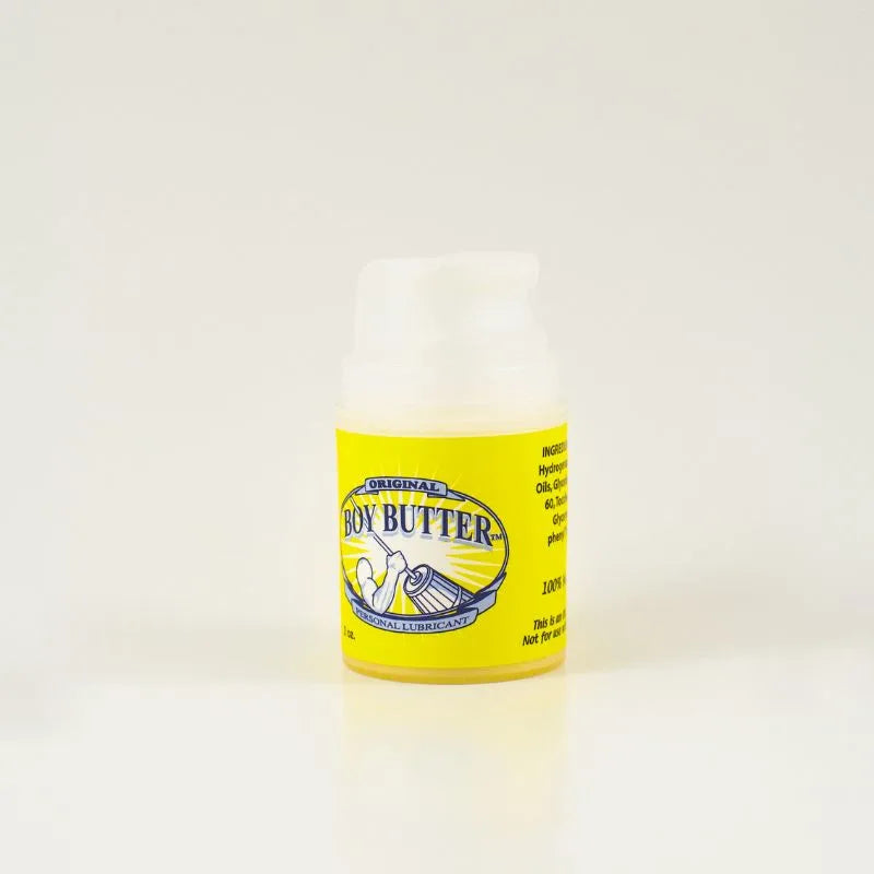 Lubricante a Base de Aceite de coco  - Original 60 ml - Lubricantes marca Boy Butter -  Lubricante anal - Sexshop