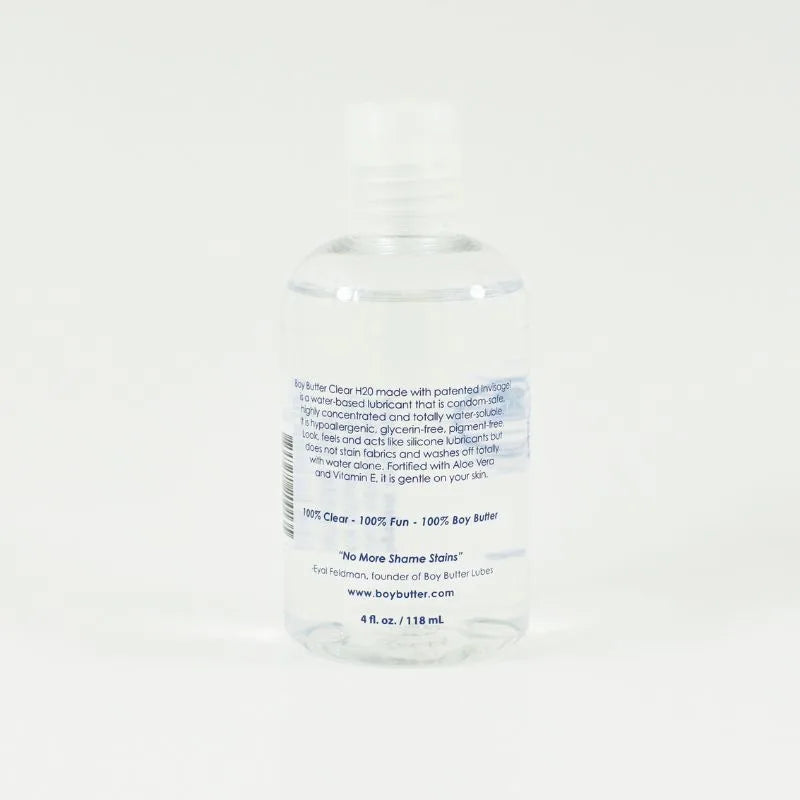 Lubricante a Base de Agua - Clear Formula 118 ML- Lubricantes marca Boy Butter -  Lubricante anal - Sexshop 