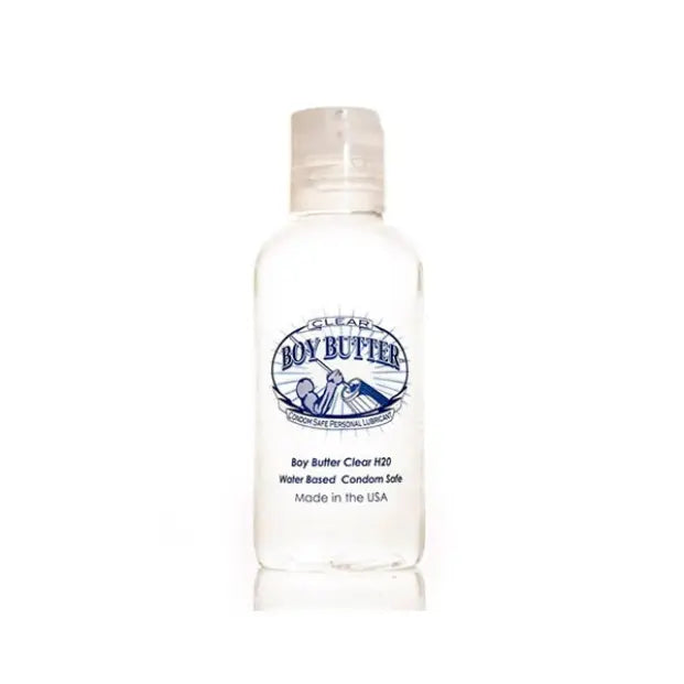 Boy Butter Lubricante a Base de Agua - Clear Formula 118 ml. -Lubricantes Íntimos de Calidad Sexshop Dominame.cl