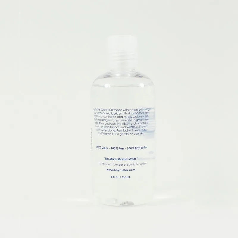 Lubricante a Base de Agua - Clear Formula 236 ML- Lubricantes marca Boy Butter -  Lubricante anal - Sexshop 