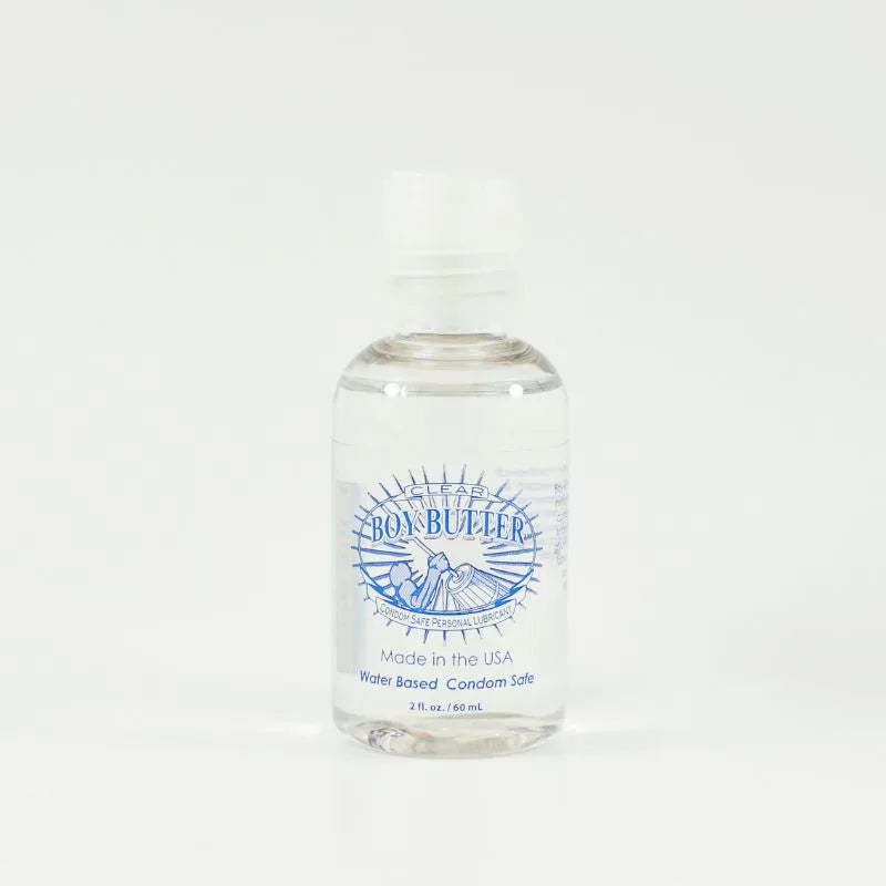Lubricante a Base de Agua - Clear Formula 60 ML- Lubricantes marca Boy Butter -  Lubricante anal - Sexshop 