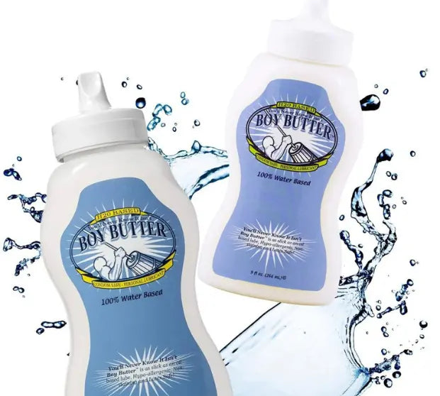 Boy Butter H20  Lubricante Base Agua - H2O Formula 266 ML. - Lubricantes Íntimos de Calidad Sexshop Dominame.cl