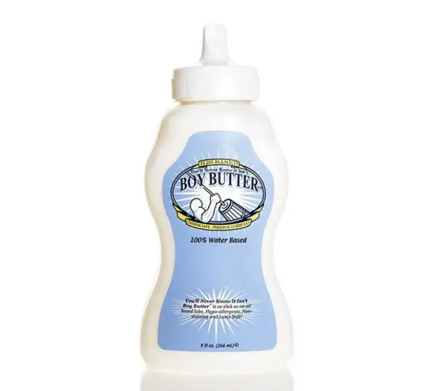 Boy Butter H20  Lubricante Base Agua - H2O Formula 266 ML. - Lubricantes Íntimos de Calidad Sexshop Dominame.cl