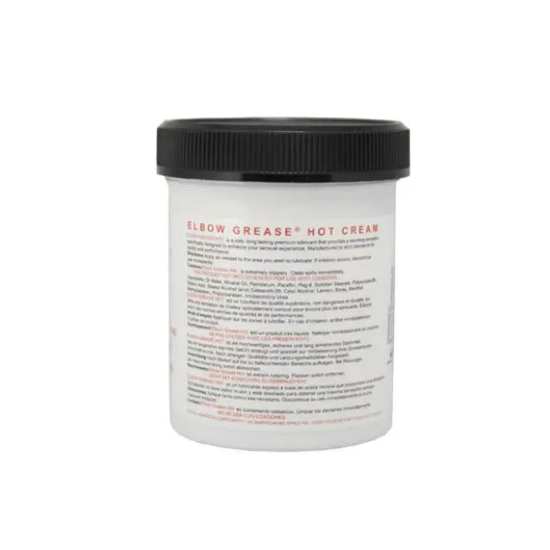 Lubricante en Crema Con Efecto Calor (113 gr) - crema lubricante - lubricante anal - lubricante con calor - lubricante para fisting - lubricante oleoso - sexshop Chile - envios discretos