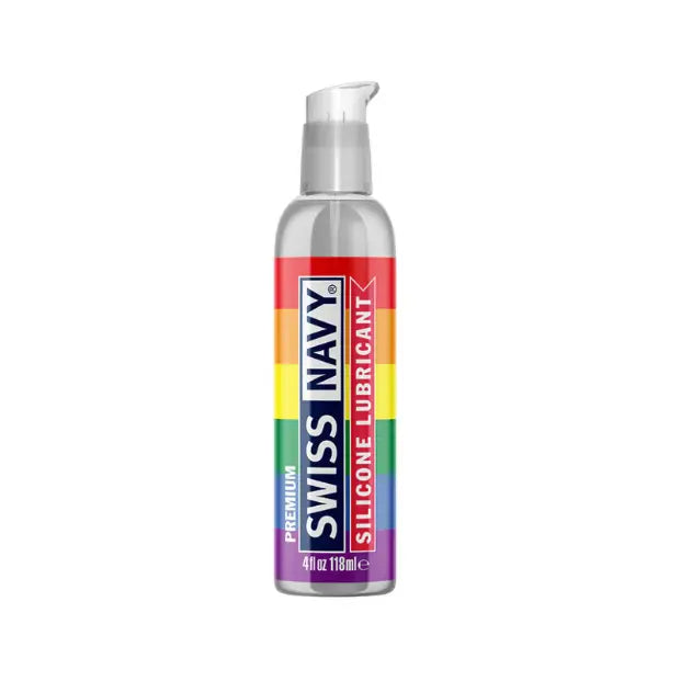 Lubricante a base de silicona - textura sedosa - base silicona - duradero - edición pride - mes del orgullo - producto especial - edición limitada - lubricante premium - swiss navy - lubricante anal - larga duración - sexshop - -dominame