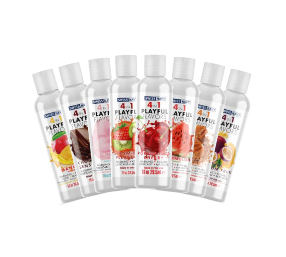 Lubricante intimo calido con sabores juguetones 4 en 1 - lubricante con sabor - lubricante intimo - lubricante comestible - sexo oral - sexshop chile - envios discretos