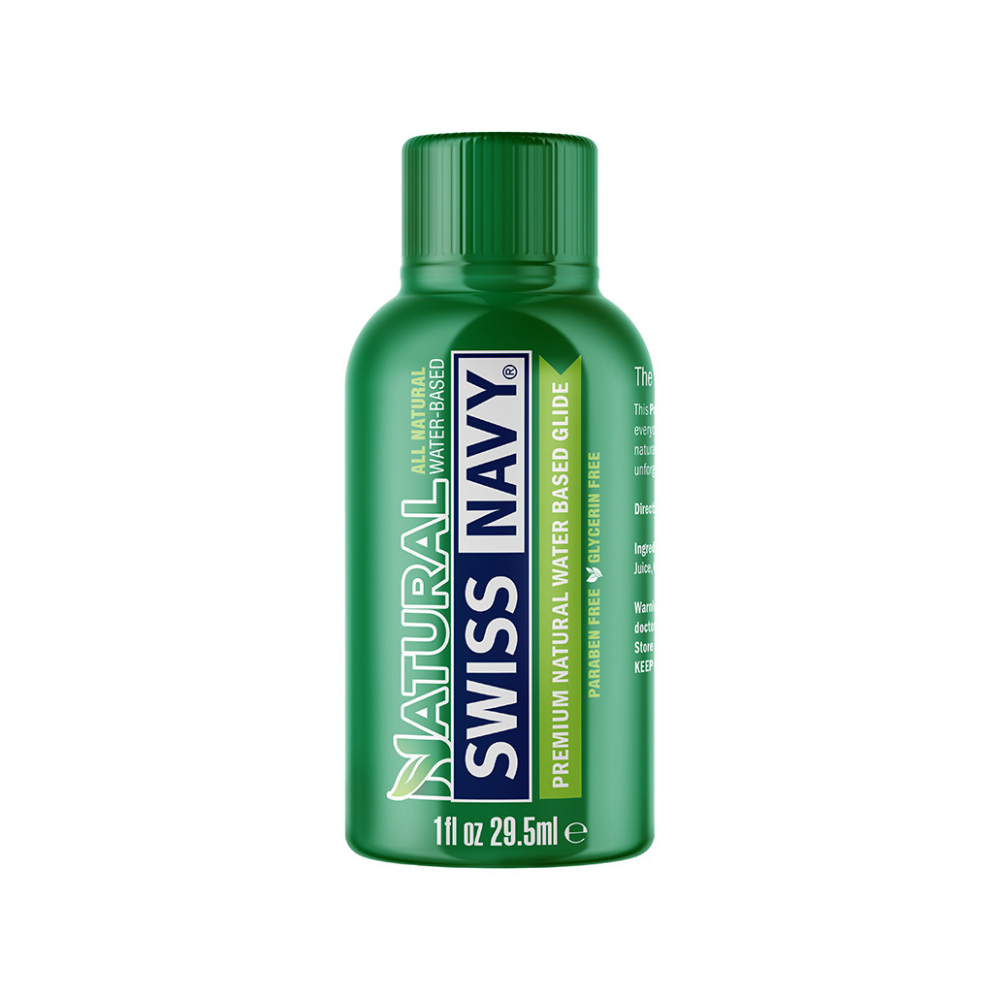 Lubricante natural - para pieles sensibles - textura sedosa - hipoalergenico - Libre de alergias - libre de glicerina - libre de parabenos - pieles delicadas - pieles sensibles - swiss navy - nueva version - sexshop - dominame