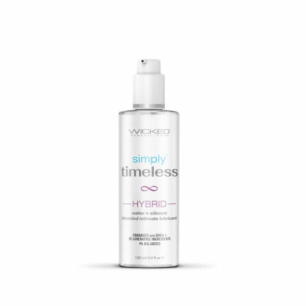 Lubricante simply timeless - hibrido de 120 ml. - lubricante hibrido - lubricante de agua - hidratante vaginal - lubricante vaginal - sexshop chile - sex shop