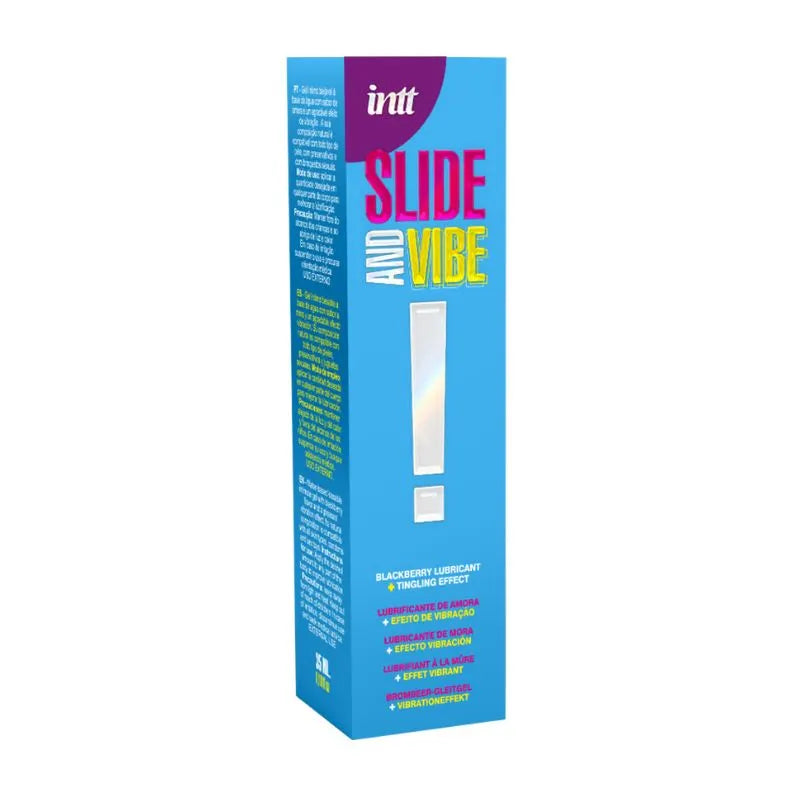 Lubricante - Efecto Vibrante - sabor Mora - intt - inttcosmetics - cosmetica erotica - sexshop - dominame - WB0008