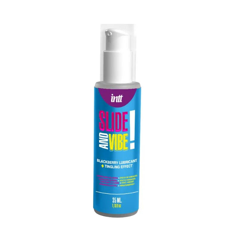 Lubricante - Efecto Vibrante - sabor Mora - intt - inttcosmetics - cosmetica erotica - sexshop - dominame - WB0008