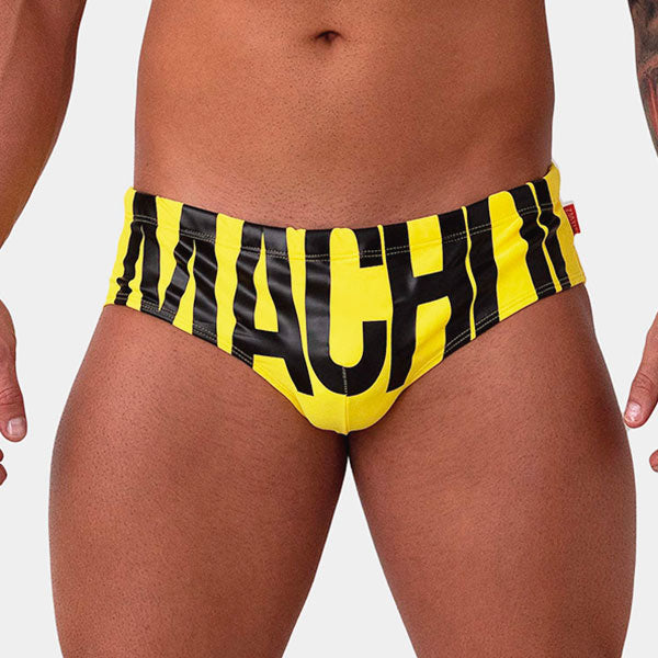 MACHO! - AMARILLO - bañador masculino - traje de baño - sunga de baño 