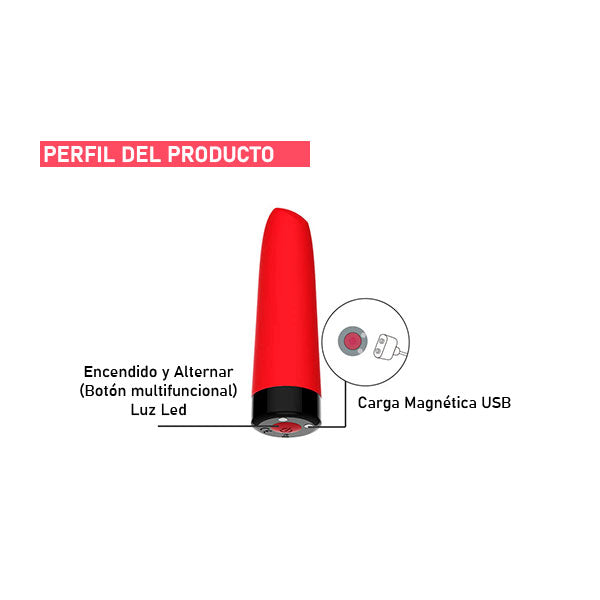 Magic awaken - vibrador externo - bala vribradora - vibrador labial - juguetes sexuales - vibrador intimo - sexy shop - sexshop chile - envios discretos