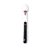 masajeador vibrante - estimulacion externa - orgasmo clitorial - lacer corporal- masaje relajante - masaje excitante - placer en pareja - regalo erotico - recargable - chochis - dominame - sexshop - masajeador grande - masajeador XL - mango comodo - estimulacion del perineo