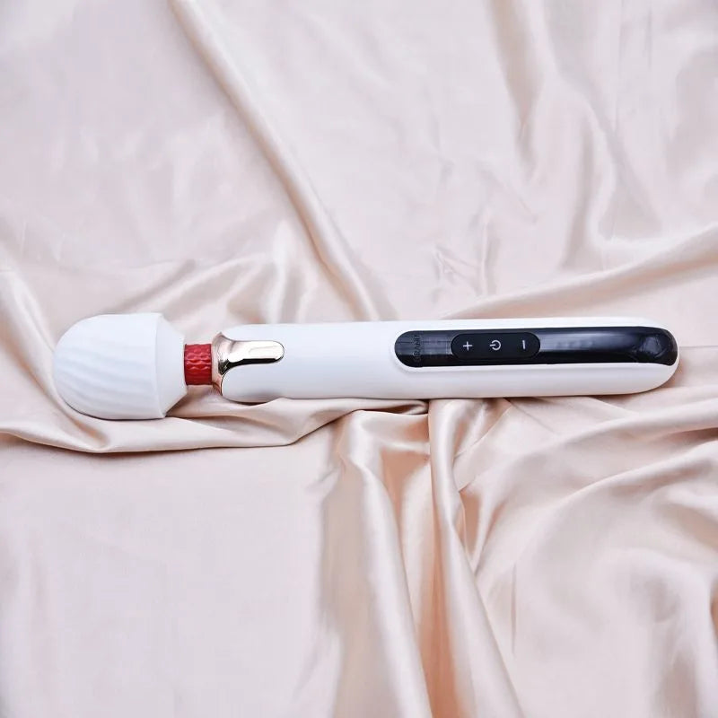 masajeador vibrante - estimulacion externa - orgasmo clitorial - lacer corporal- masaje relajante - masaje excitante - placer en pareja - regalo erotico - recargable - chochis - dominame - sexshop - masajeador grande - masajeador XL - mango comodo - estimulacion del perineo
