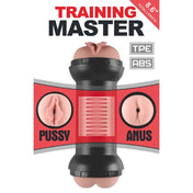 Masturbador - Realista - training master - realista - masturbador doble - lovetoy -Sexshop - dominame - LV250001