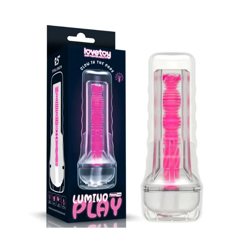 Masturbador - Realista - lumino play - lovetoy -Sexshop - dominame - LV342042