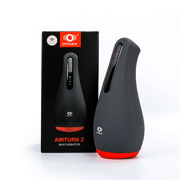 Masturbador Airturn 2 - Vibración, Calor y Succión - masturbador con vibracion - masturbador masculino - sex shop online - envios 100% discretos - el mejor sexshop de chile