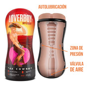 Masturbador Autolubricante Loverboy - masturbador de fantasias - juguetes sexuales - tienda erotica - sexshop - dominame.cl