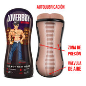 Masturbador Autolubricante Loverboy - masturbador de fantasias - juguetes sexuales - tienda erotica - sexshop - dominame.cl