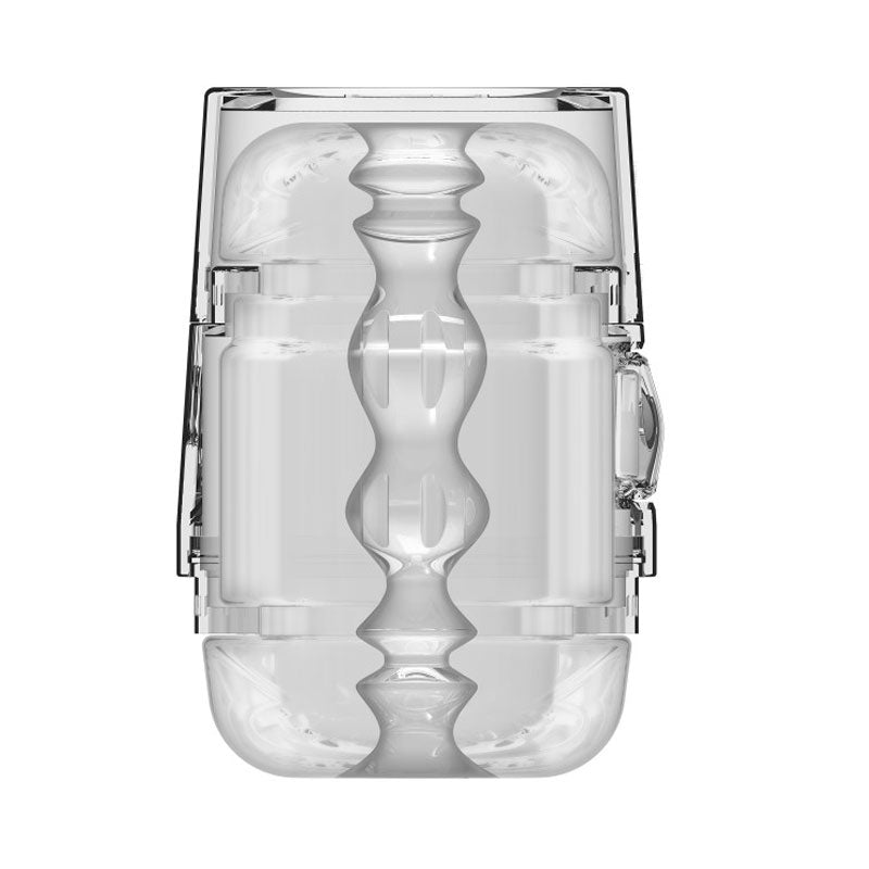 Masturbador Clear POP OFF Main Squeeze - masturbador masculino - masturbador texturizado - masturbador de pene - juguetes para pene - juguetes sexuales de hombre - sex shop santiago - envios discretos