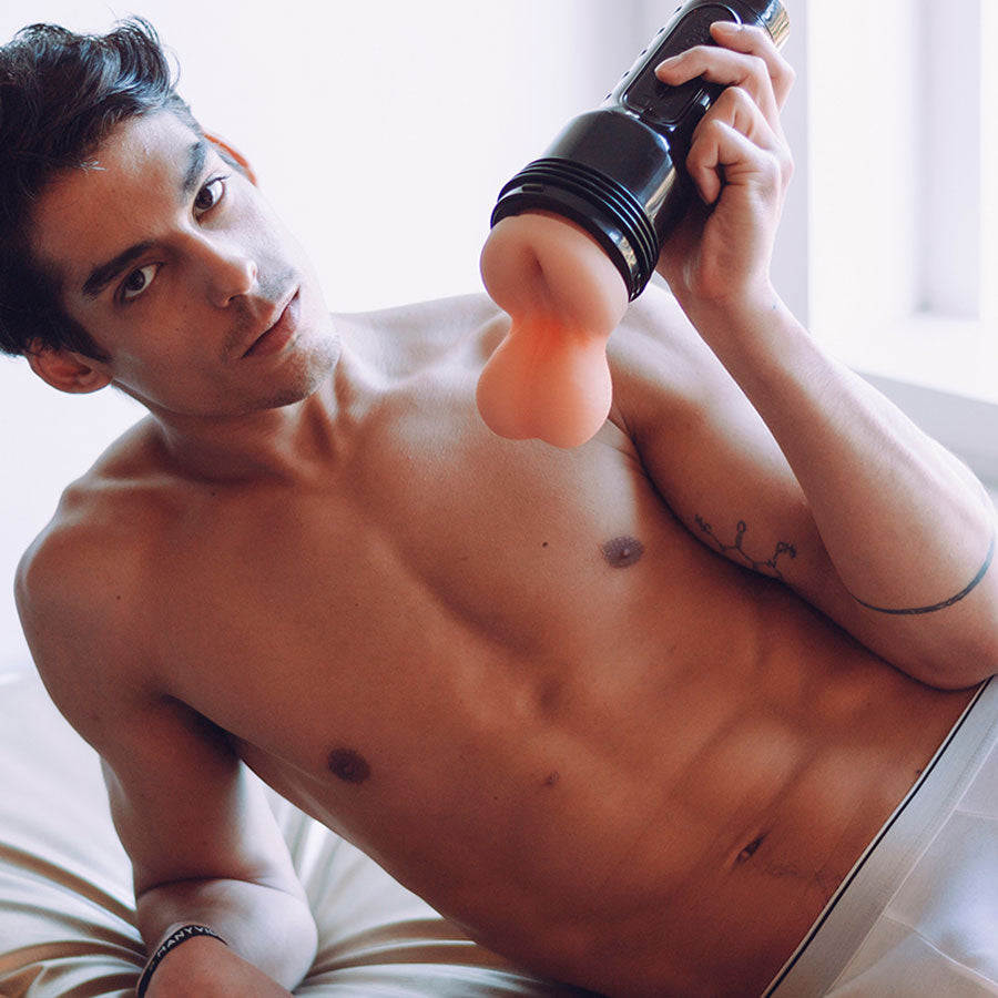 Masturbador Fleshsack con Testiculos - masturbador masculino - juguetes sexuales - masturbador realista - ano masturbador -  sexshop - envios discretos