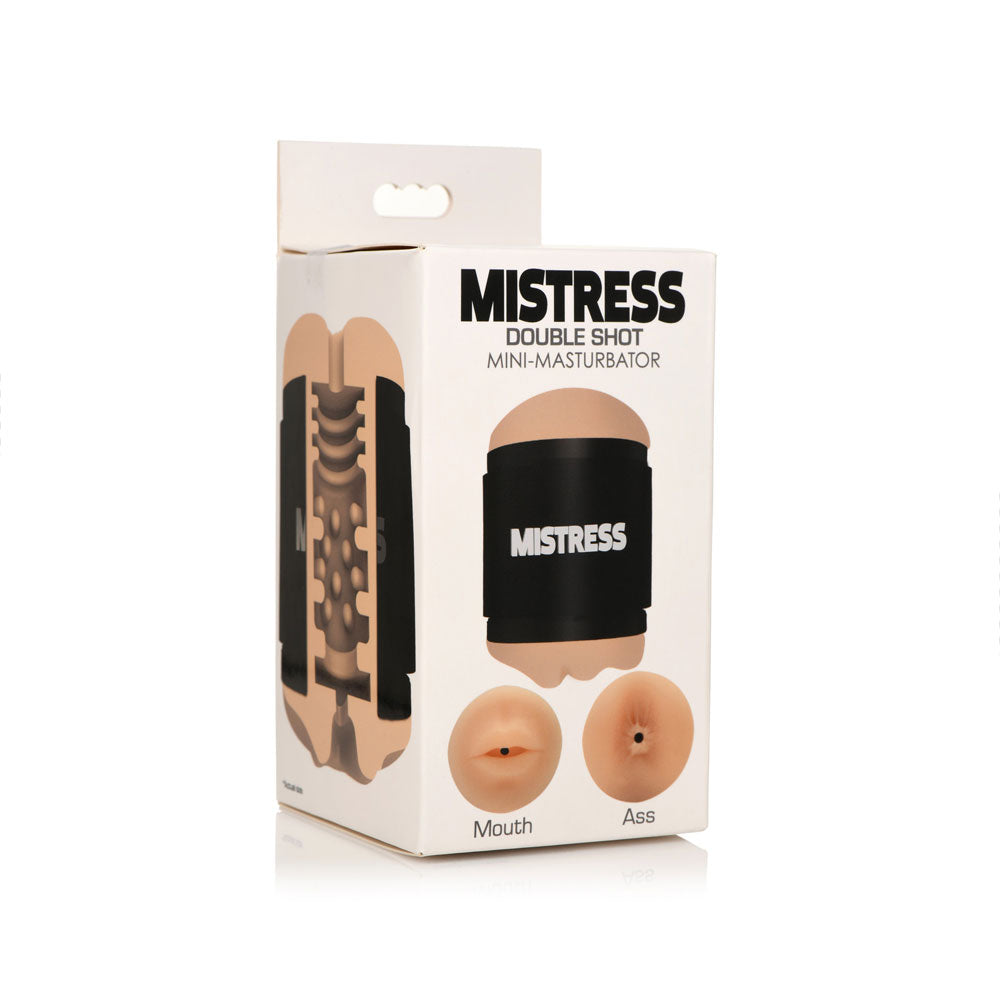 Masturbador Mistress doble boca y ano - masturbador doble - masturbador realista - envios discretos