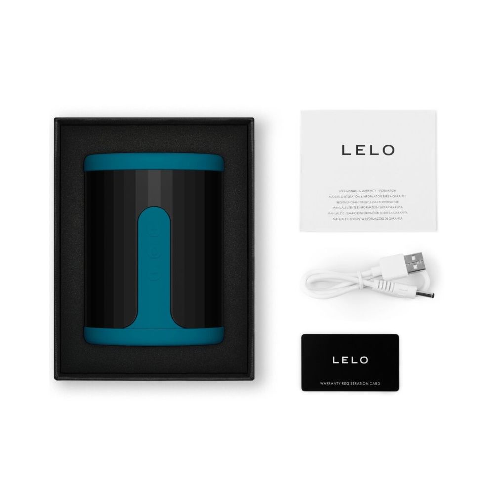 LELO - masturbador - vibracion sonica - entrenamiento - eyaculacion precoz - estamina - azul -  alta gama - sexshop dominame