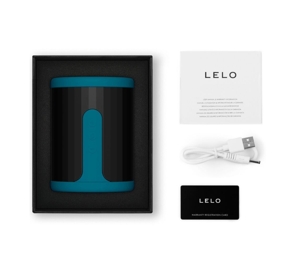 LELO - masturbador - vibracion sonica - entrenamiento - eyaculacion precoz - estamina - azul -  alta gama - sexshop dominame