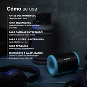 LELO - masturbador - vibracion sonica - entrenamiento - eyaculacion precoz - estamina - azul -  alta gama - sexshop dominame