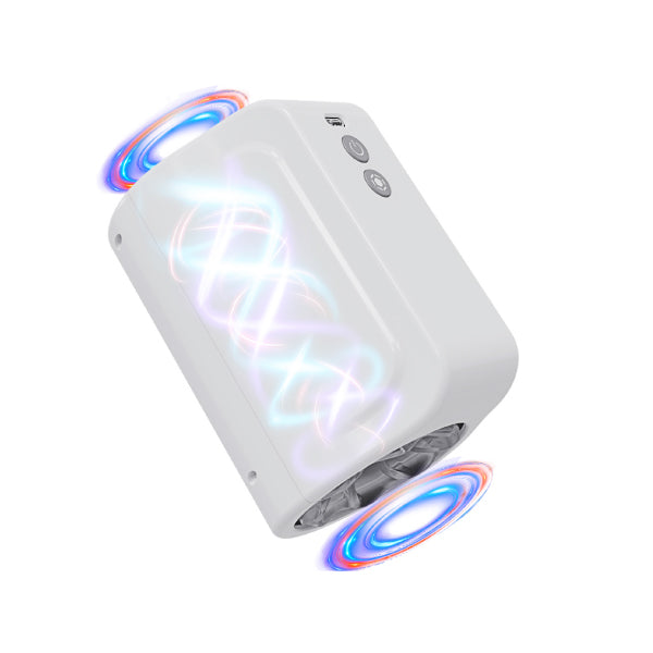 Masturbador automático cuplove - movimiento - rotación - recargable - USB - TPE - textura - suave - doble - orificio - entrada - salida - masculino - sexshop - regalo - placer- transparente