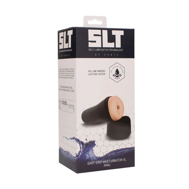 Masturbador autolubricable easy grip XL de Ouch - juguete para pene - Sexshop Dominame.cl - SLT009FLE