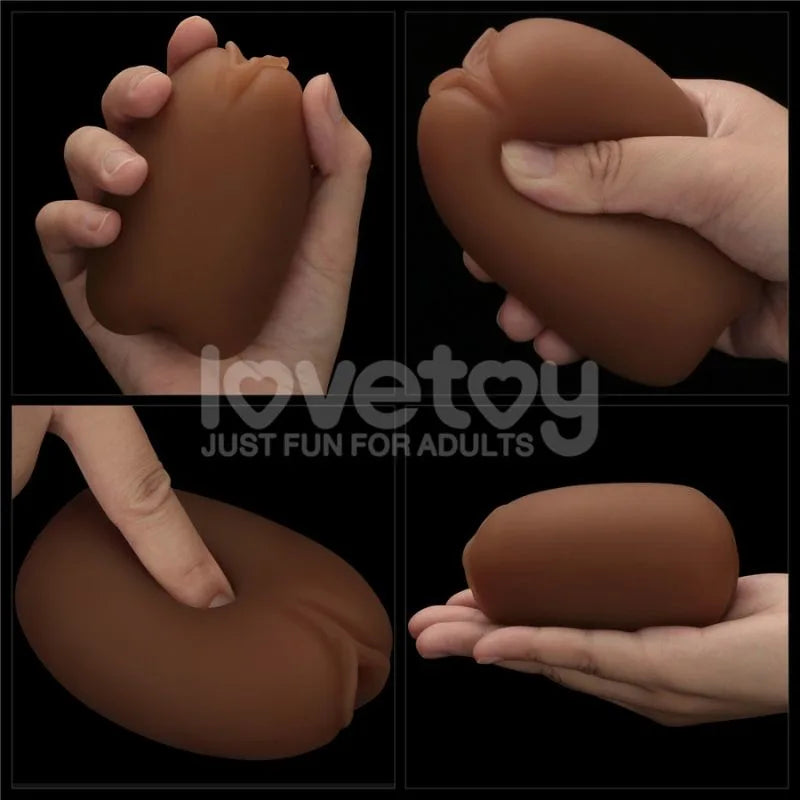 Masturbador - Realista - virgin skin - realista - masturbador doble - lovetoy -Sexshop - dominame - LV350012